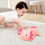 Salamander Plush Pillow Toy Pink Soft Cuddly 1