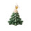 Christmas tree shaped aromatherapy candle gift box 1