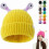 Glowing Monster Knit Beanie, Adjustable Tentacles, 56-60cm 1