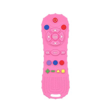 Silicone Baby Teething Toy Pink 3-12M