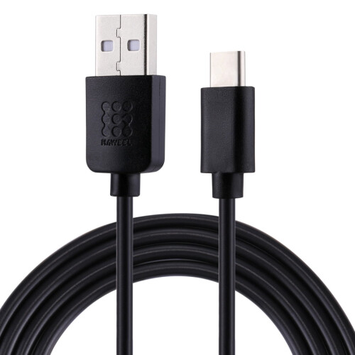 HAWEEL1m USB-C / Typ-C till USB 2.0 Data- och laddningskabel