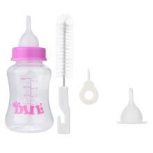 Kit biberon per allattamento da 150 ml con tettarelle, compatibile con cuccioli, gattini, cani di piccola taglia e gatti, accessori per