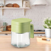 Ruhiku GW Glas-Gewürzdosen, Küchenaufbewahrung, Gewürzflaschen, Gewürzgläser, kompakte Größe, einfache Handhabung, hält Lebensmittel trocken,