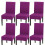 Housses de chaise DEKAXID, lot de 4 ou 6, en polyester 2