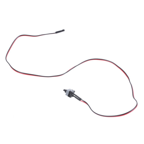Cabo com botão liga/desliga de 52 cm (20,5 polegadas) para computador (3 unidades) - Jogo de 3 peças - Compatível com PCs e computadores. 1