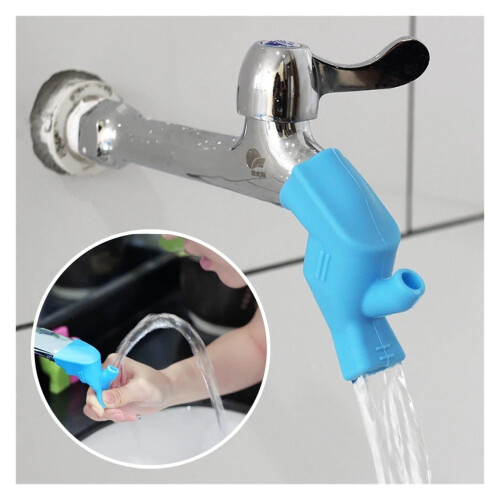 Conector extensor de torneira de silicone para pia de banheiro (1 peça) 1