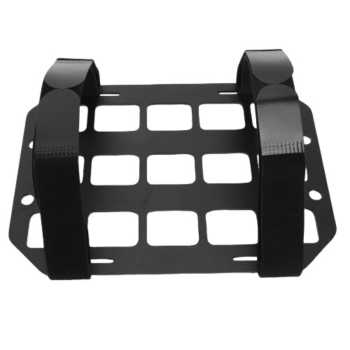 Kopfstütze MOLLE-Panel aus Aluminium 203x152x2mm Silber
