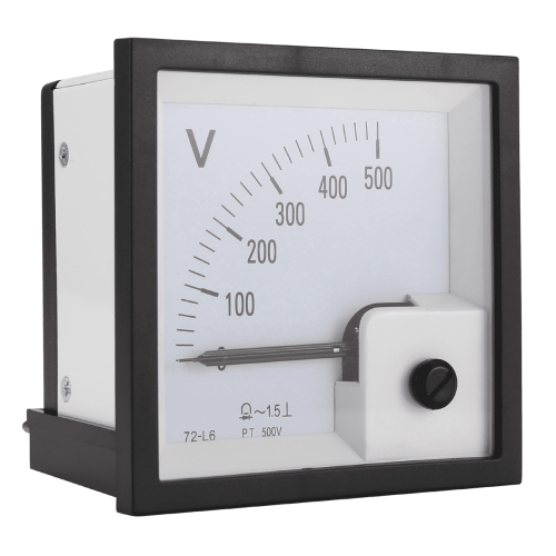 72-L6Voltmeter500V μετρητής τάσης τύπου δείκτη μηχανικού μετρητή δείκτη κεφαλής σετ 1