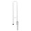 White Folding Toilet Bath Grab Bar 1