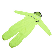 Fluorescent Green Beekeeping Suit Zipper 2XL