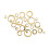 3D Circle Mirror Wall Sticker Removable Vinyl1Pack 1