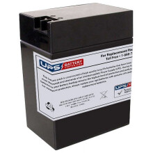 Lithonia ELB-0614Ανταλλακτική μπαταρία 6V14Ah F1