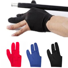 Limei biljarthandschoen voor de linkerhand, open vingers, spandex, 5 stuks