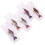 6 cm langer, beweglicher Paddelschwanz-Garnelenköder, 5er-Pack 1