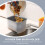 Plastic Sink Drain Basket with Hanging Edge Design 2