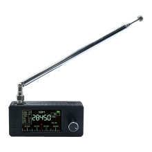 Hordozható rövidhullámú rádió 0,5–108 MHz DSP-vel,