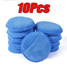 10er-Pack Mikrofaser-Schaumstoff-Applikatorpads für die Fahrzeugaufbereitung