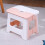 Tabouret pliable en plastique multicolore (1 pièce) 1