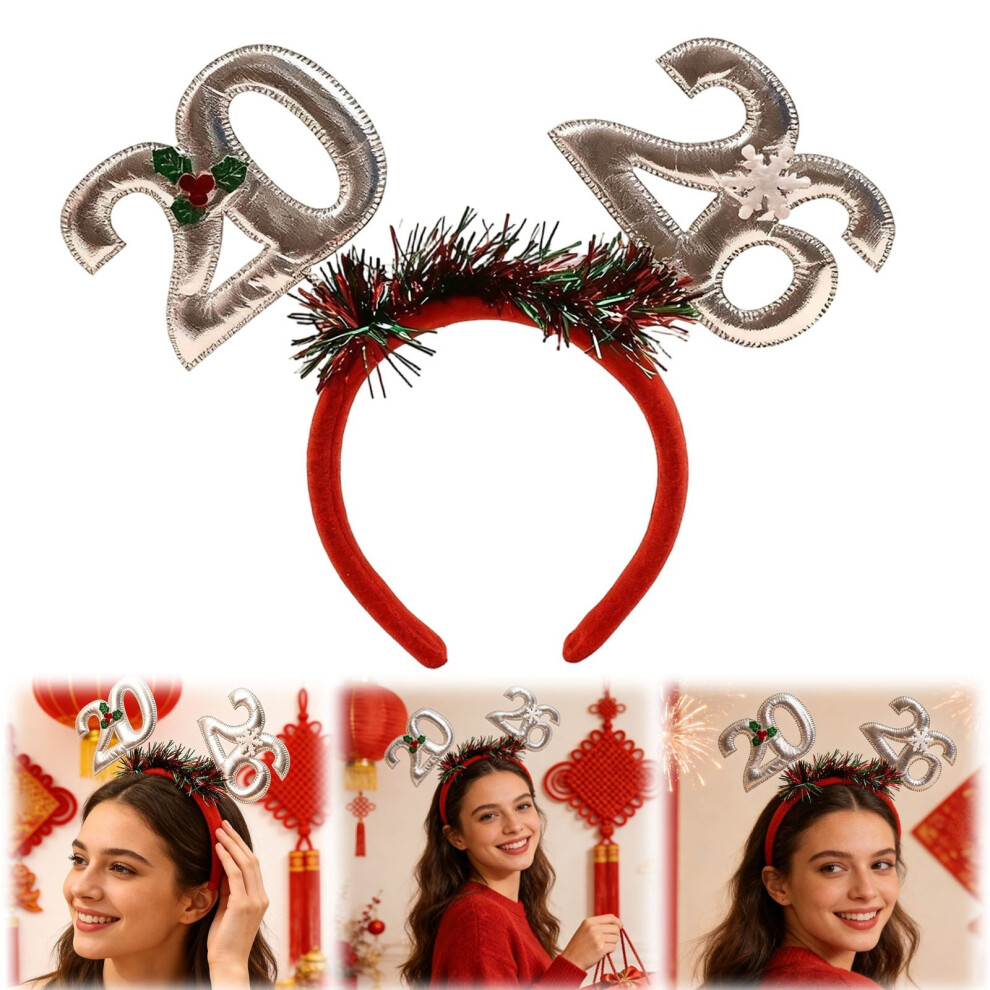 New Year's Eve Headband 2026 Festive Accessory