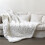 Handmade Acrylic Knitted Blanket 60x60 cm 2