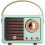 Retro Bluetooth Speaker Vintage Style Small Wireless Speaker 1
