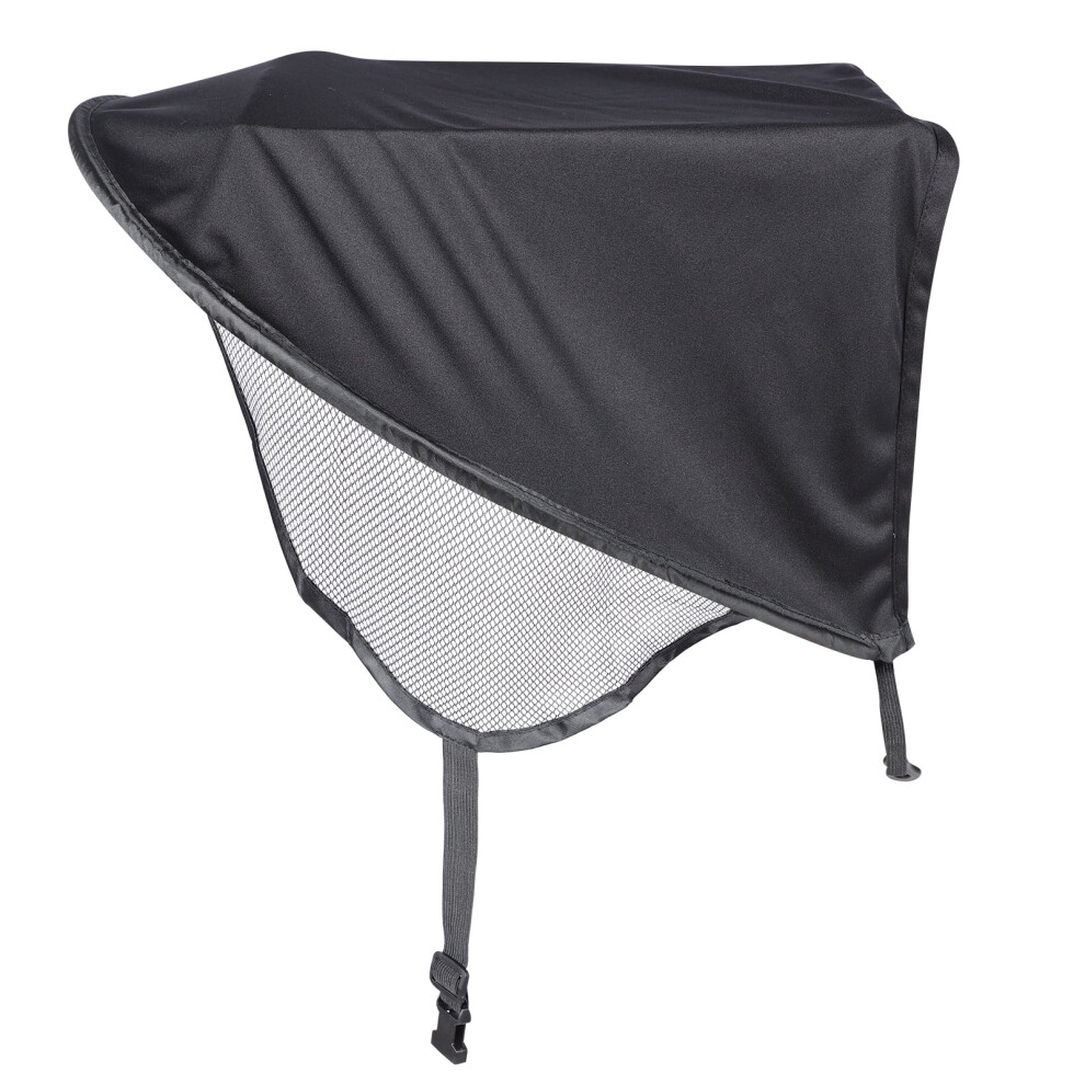 Baby Stroller Sun Shade Cover – Black Spandex, Universal