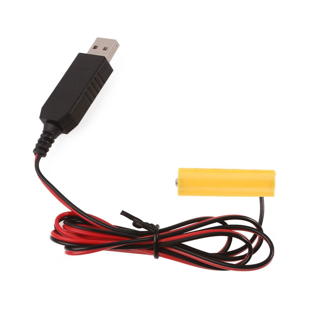 Usb 5V To 1.5V Aa Battery Eliminator Cable 9058772287359