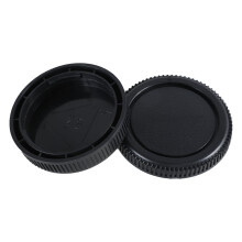 Ensemble de bouchons pour boîtier et objectif à monture OM (2 ensembles)