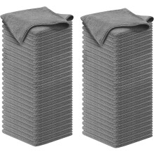Microvezel schoonmaakdoekjes 12,5 x 12,5 inch, verpakking van 50 stuks