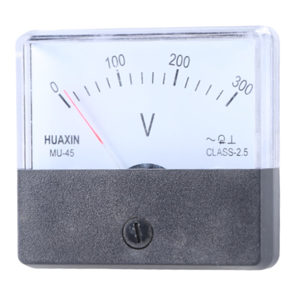 Analog Voltmeter Ac 0-300V / 0-450V Panel Meter 9058772291332