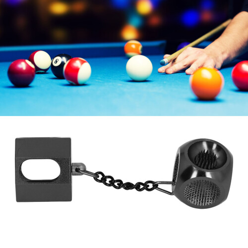 Black Aluminium Billiard Chalk Magnet