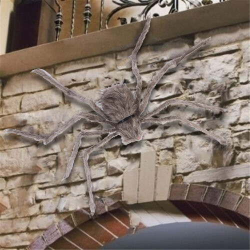 Plyšový pavouk, halloweenská ozdoba 90 cm 1