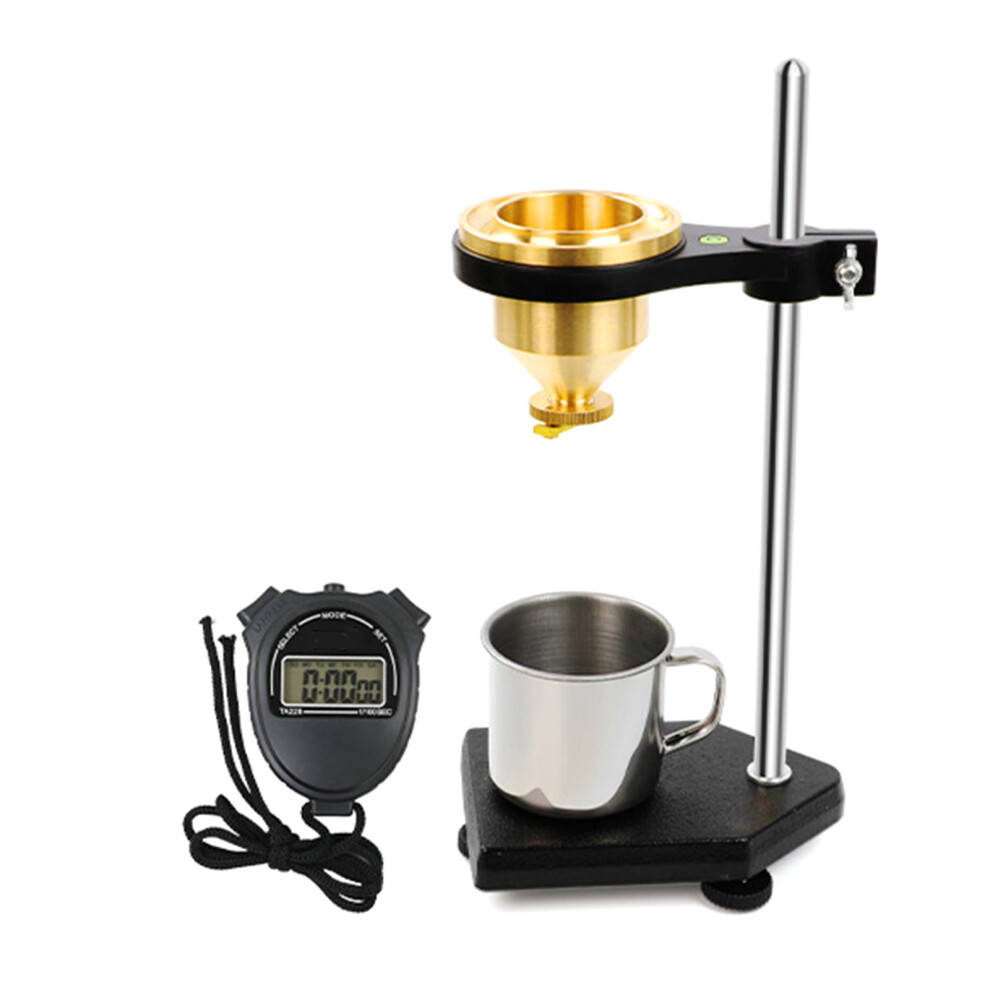 Viscosity Measurement Device Features Adjustable-With Stopwatch 7754004184404