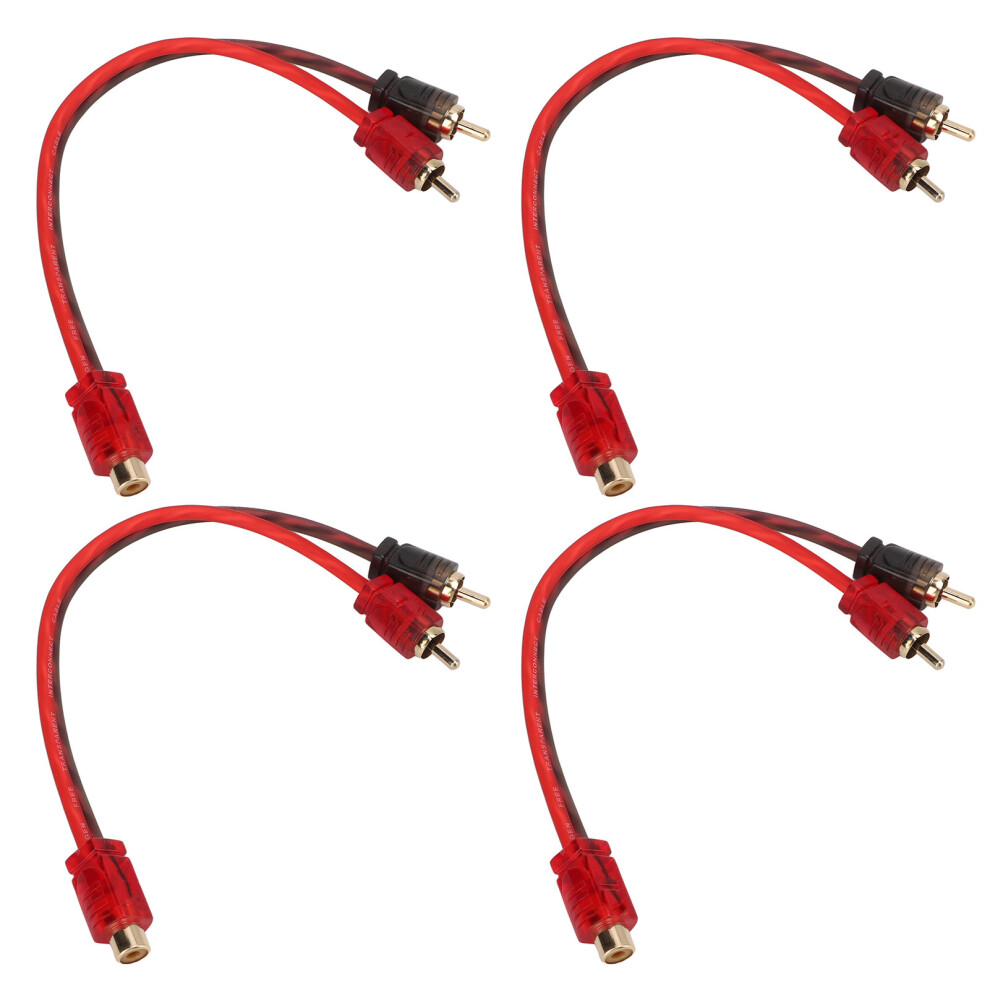 Rca 1F 2M Y Splitter Audio Cable 20Cm X4 7806371673927
