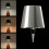 Trådløs LED-vinflaskelys (sølv) Sølv Sølv Sølv 1