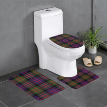 Clan Macdonald Tartan 3-delt bademattesett sklisikre badematter toalettteppe
