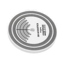 Stroboskop-Scheibenmatte für HiFi-Plattenspieler PVC-Kalibrierung