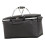 Faltbarer isolierter Picknickkorb, schwarz, 700 g 1