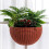 Imitation Rattan Wall Pot Set 1
