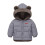 Warm Jacket Quick Wear Ideal Busy Mornings Multiple-Gray 120cm 1