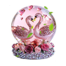 Portachiavi in acrilico con ornamento a forma di coniglietto di San Valentino, 2D piatto