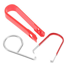 Kit d'outils métalliques pour le démontage des enjoliveurs de pneus de voiture (3 pièces)