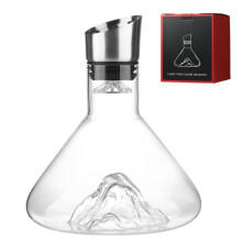 Carafe à vin transparente Revella avec distributeur (1 pièce)