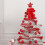 Red Wreath Bow Outdoor Decor 6 Pack 5