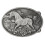 Stylish Oval Belt Buckle Belt Clasp 3d Embossed-ancient silver 1