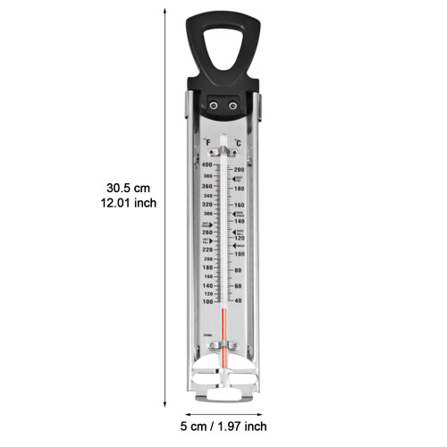 Glasthermometer für Marmeladenbacken, 1 ml 2