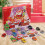 Christmas Countdown Calendar Plastic Pull-Back Cart for Kids 6