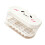 Plastic Ice Square Molds with Lid And Box Press Quick-White 1