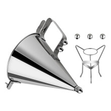 Stainless Steel Confectionery Funnel Dispenser with Precisions