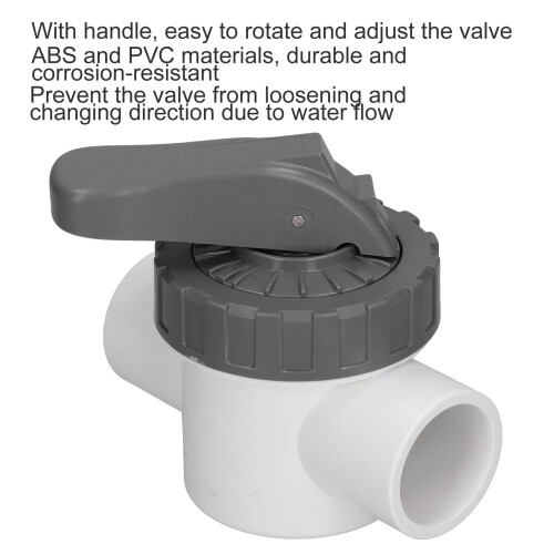 Large Handle Pool Diverter Valve ABS